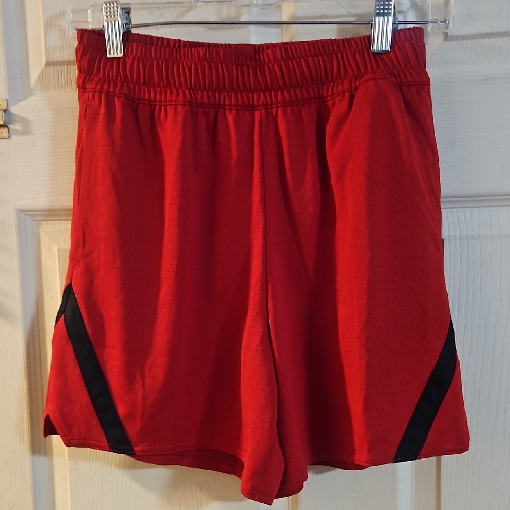 adidas Women's Select Basketball Shorts: RED/BLACK: NEW WITH TAGS: SIZE XS